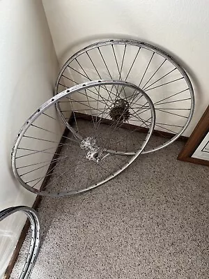 Vintage Road Bike Wheelset  36 Hole Campagnolo Record • $125