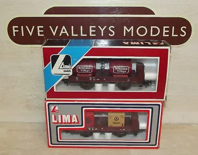 100124/09 Lima 302861/302861 Container Wagons X 2 • £9.99