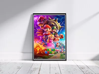 The Super Mario Bros. Movie Poster Print - Kids Home Bedroom A5 A4 A3 #238 • £2.75