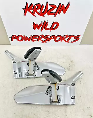 2005 BMW K1200LT K 1200 LT Passenger Foot Pegs W/ 4  Rise Chrome Mounting Plate • $152