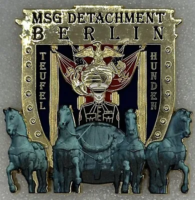 MSG Marine Security Guard Detachment Berlin Challenge Coin • $99.99