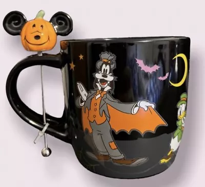 Disney Mickey Mouse & Friends Goofy & Donald Duck Happy Halloween Mug • $22