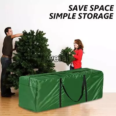 Extra Large Waterproof Christmas Tree Storage Bag Xmas Festive Zip Up Organiser • $23.74