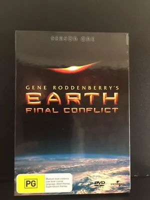 Earth Final Conflict Season 1 DVD PAL Region 4 • £8.03