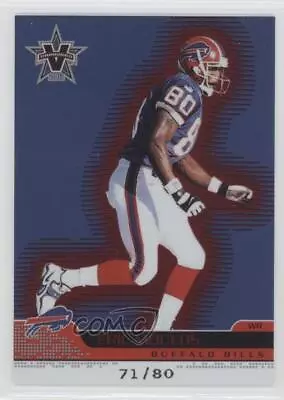 2001 Pacific Vanguard Red /80 Eric Moulds #10 • $3.42