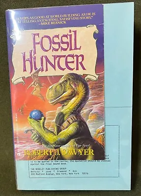 Fossil Hunter By Robert J. Sawyer - Uncorrected Proof - ARC • $3.50