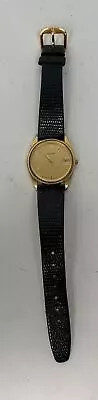 Vintage SEIKO MENS Watch 5Y22-6009 Gold Tone Metal Band. UNTESTED. Needs Battery • $24.99