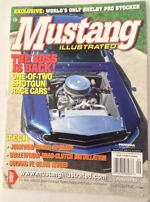 Mustang Illustrated Magazine Junkyard Binder Upgrade September 2001 041217nonrh • $17.99