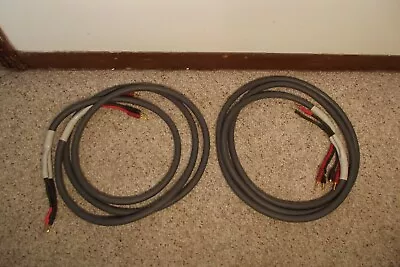 Monster Cable M Series Bi-Wire Speaker Cable Pair 9 Feet • $260