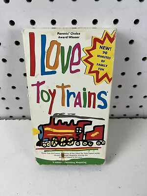 I Love Toy Trains VHS 1997 TESTED RARE VINTAGE COLLECTIBLE - • $19.95