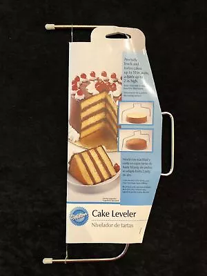 Wilton Cake Leveler For Cakes Up To 10  Wide Torte Cakes Level For Layers - New  • £6.74