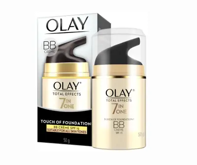 Olay Total Effect 7 In 1 Touch Of Foundation BB Cream SPF15 50 G. • $44.25