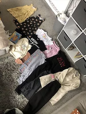 £0.99 • Buy Girls Size 5/6 Years Clothes Bundle Dress T-shirts School Trousers Swim Job Lot