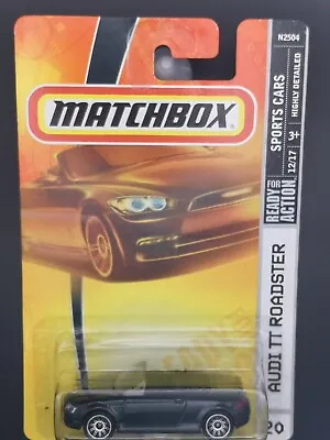 Matchbox Sealed Mint. Audi TT Roadster Green 2007 Card . Happy To Combine Post • £14.99