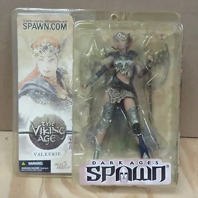 VALKERIE Spawn The Viking Age Action Figure 6.5  Tall Dark Ages 2002 McFarlane • $24.99