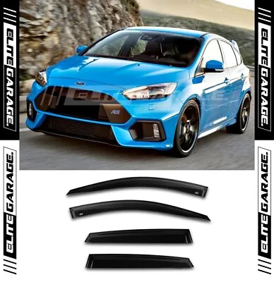 Fits Ford Focus RS MK3 Hatchback - Side Window Visors Weathershields (12-18) • $79.99