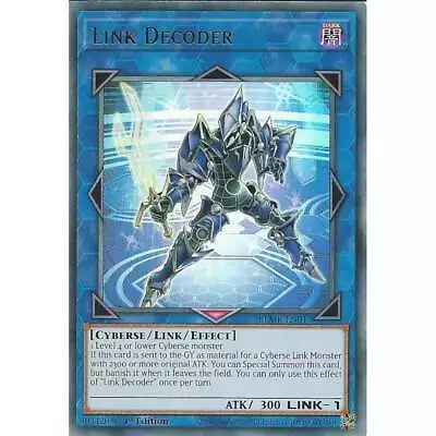 £0.99 • Buy BLMR-EN013 Link Decoder : Ultra Rare Card : 1st Edition YuGiOh Trading Card Game