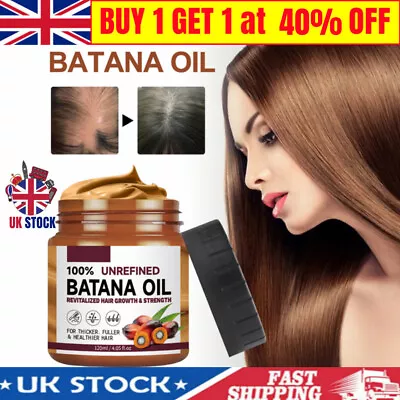 Batana Oil For Hair Growth For Healthier Thicker Fuller Hair Hair Care Cream UK • £8.99