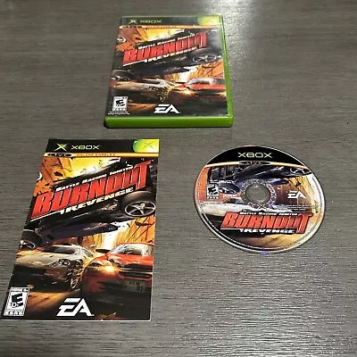 Burnout Revenge (Microsoft Xbox 2005) CIB Complete W/Manual • $9.99