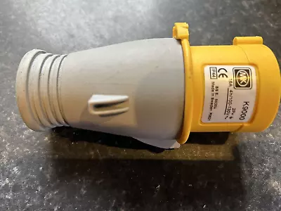 IP44 110V 16A 3 Pin Yellow Industrial Plug Socket & Connector Range - MK • £5.95
