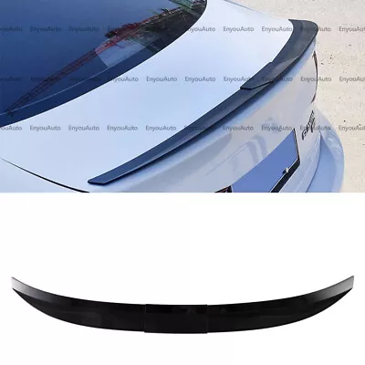 For Mitsubishi EcLipse Adjustable Rear Spoiler Trunk Roof Tail Wing Black • $39.90