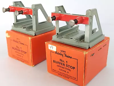 O Gauge HORNBY - Sprung Buffer Stops - Pair In Great Condition  (E) • £16.95