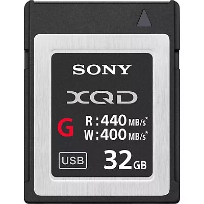 Sony 32GB XQD G Series 440MB/s 400MB/s Memory Card • £65