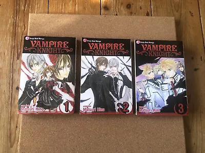 Vampire Knight - Classic Manga 3 Books  • £4.25