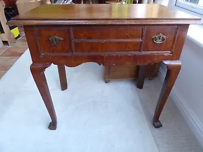 Antique Georgian  Lowboy Single Drawer Lamp Side Console Table • £150