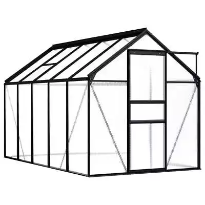 Aluminium Greenhouse Polycarbonate Green House Storage Garden Shed VidaXL • $487.99