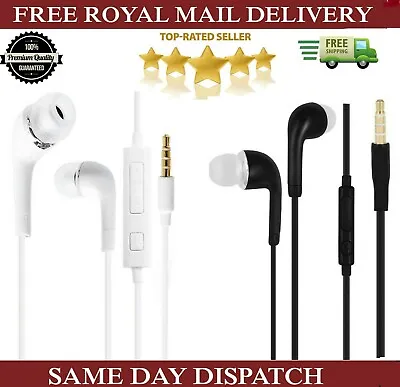 New In Ear Headphones Earphones With Mic For Samsung Galaxy S2 S3 S4 S5 Min • £3.49