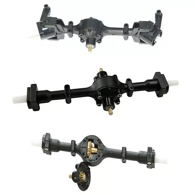 Metal Gear Sturdy Front +Central +Rear Axle Assembly Spare Part For WPL B36 B16ㄒ • $26.59