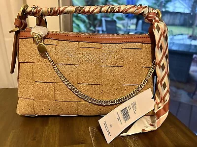 ZAC POSEN - Posen Zip Top Crossbody Cork - Color Auburn • $125