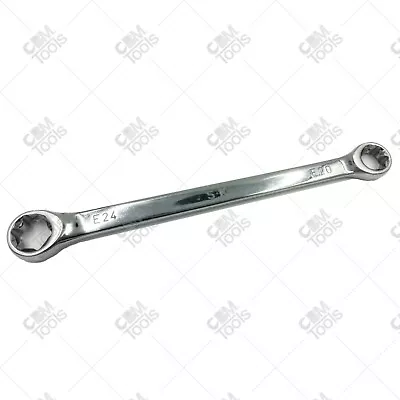 SK Hand Tools 89120 E20 X E24 Female Torx Double Box End Chrome Wrench • $24.93