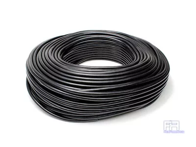 HPS 3.5mm Full Silicone Coolant Air Vacuum Hose Line Pipe Tube X 50 Feet Black • $118.75