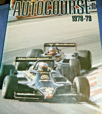 Book Autocourse 1978 79 Exceptional Ronnie Peterson Lotus 79 Niki Lauda Brabham • $254.50