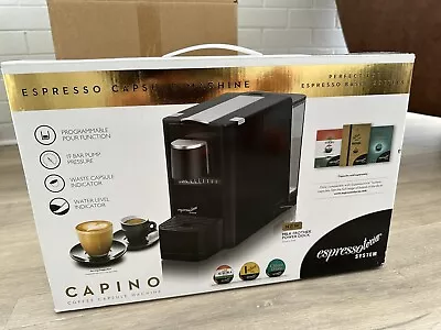 Espressotoria System Capino Coffee Pod Capsule Machine Black • $50