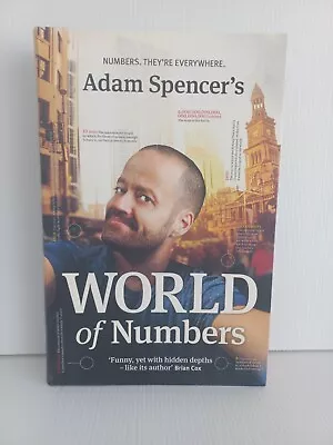 Adam Spencer's World Of Numbers Paperback 2015 Informative Maths Number  • $22