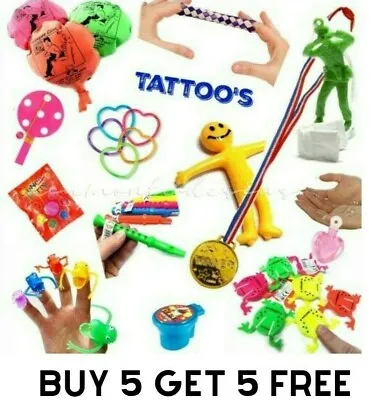 £0.99 • Buy 1 - Childrens / Kids Birthday Party Bag Toy Fillers Boys Girls Prizes Toys Uk
