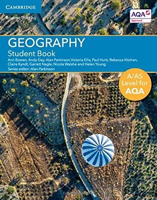 A/AS Level Geography For AQA Student Book (A Level (AS) Geogr... By Young Helen • £6.99