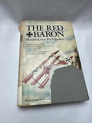 The Red Baron By Manfred Von Richthofen 1969 1st Edition HC Book • $11.99