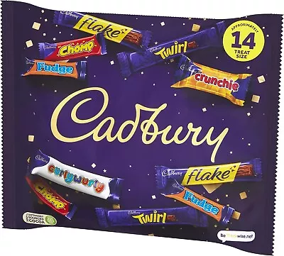 Cadbury  Bag Cadbury Chocolates In Miniature Treat Sizes 216 G • £7.99