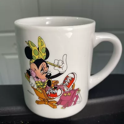 Vintage Minnie Mouse Coffee Mug Disney Cup Reutter Germany Porcelain Porczellan • $12.95