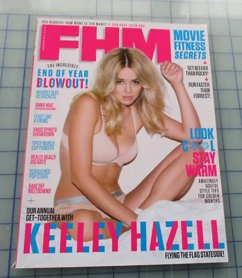 FHM Magazine Issue 301 January 2015 Keeley Hazell Mandy Jiroux For Him Magazine • £5.99