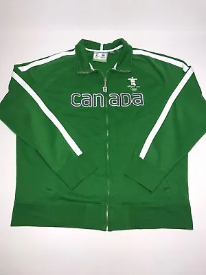 $14.99 • Buy Canada Vancouver 2010 Olympics Hoodie Jacket Sweatshirt Unisex Large Elevate