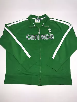 Canada Vancouver 2010 Olympics Hoodie Jacket Sweatshirt Unisex Large Elevate • $11.99