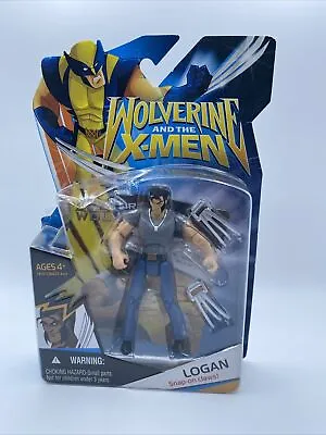 Wolverine And The X-Men Logan With Snap-on Claws-Grey Variant • $27.99