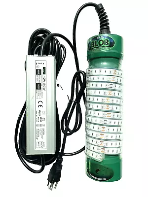 Green Blob Underwater Fishing Light - 7500 Lumens - 110V - Green Color - 30ft • $59.95