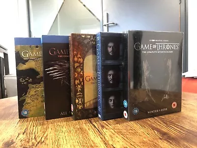 Game Of Thrones: Seasons 1 - 7 Blu Ray Complete Box Set With Bonus Features • £45
