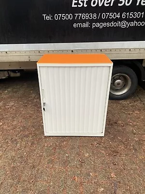 £65 • Buy Bisley Tambour Steel Filing Cabinet Cupboard